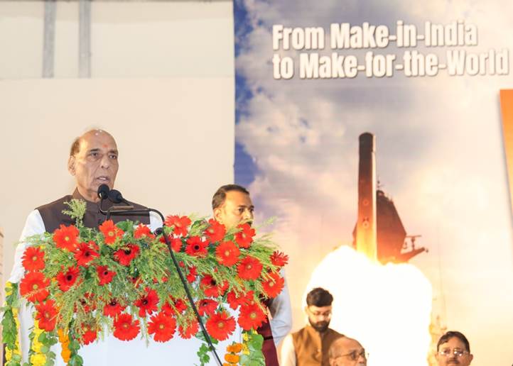 Defence Minister & UP CM Flag-Off First Batch of BrahMos Missiles Made at its Facility in UP